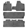 Коврики в салон для Toyota Sienna 2 '03-10 серые, полиуретановые Element-Novline