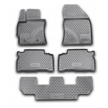 Килимки в салон для Toyota Verso '13-, поліуретанові Element-Novline