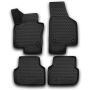Коврики 3D в салон для Volkswagen Jetta 6 '10-19, полиуретановые Element-Novline