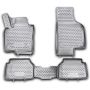 Коврики 3D в салон для Volkswagen Tiguan '07-16, полиуретановые Element-Novline