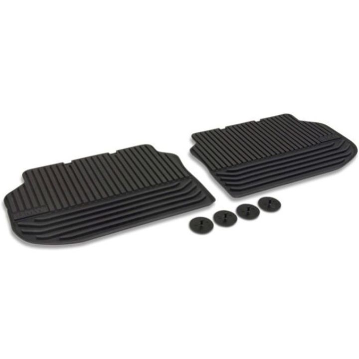 Коврики в салон оригинальные для BMW 5 F10 / 11 '10-16, задние резиновые (Original)