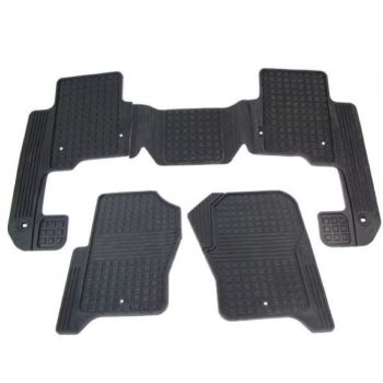 Килимки в салон оригінальні для Land Rover Discovery 4 '09-16, гумові (Original)
