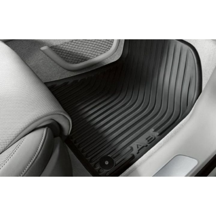 Килимки в салон оригінальні для Audi A8 '10-17, передні гумові (Original)