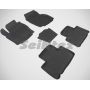 Килимки в салон для Ford S-Max '06-15, чорні (Seintex)