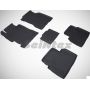 Коврики в салон для Honda Civic 4D '06-12 резиновые, черные (Seintex)
