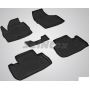 Коврики в салон для Land Rover Freelander 2 '06-14 резиновые, черные (Seintex)