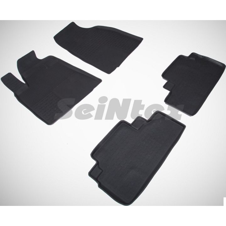 Килимки в салон для Lexus RX '09-15, чорні (Seintex)