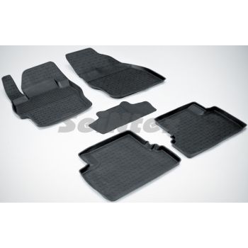 Килимки в салон для Mazda 3 '09-13, чорні (Seintex)