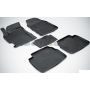 Килимки в салон для Mazda 6 '08-12, чорні (Seintex)