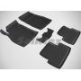 Коврики в салон для Opel Astra J '09-15 резиновые, черные (Seintex)