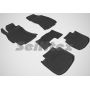 Коврики в салон для Subaru Outback '09-14 резиновые, черные (Seintex)