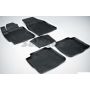 Килимки в салон для Toyota Camry V40 2006 - 2011 гумові, чорні (Seintex)
