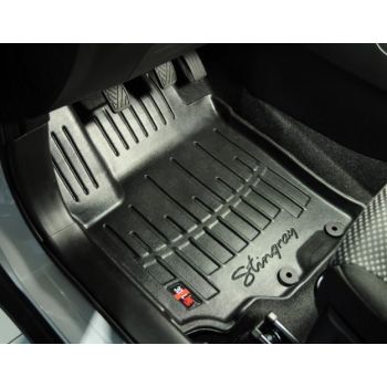 Коврики в салон 3D для Audi A3 (8P) '04-12, полиуретан ТЭП (Stingray)