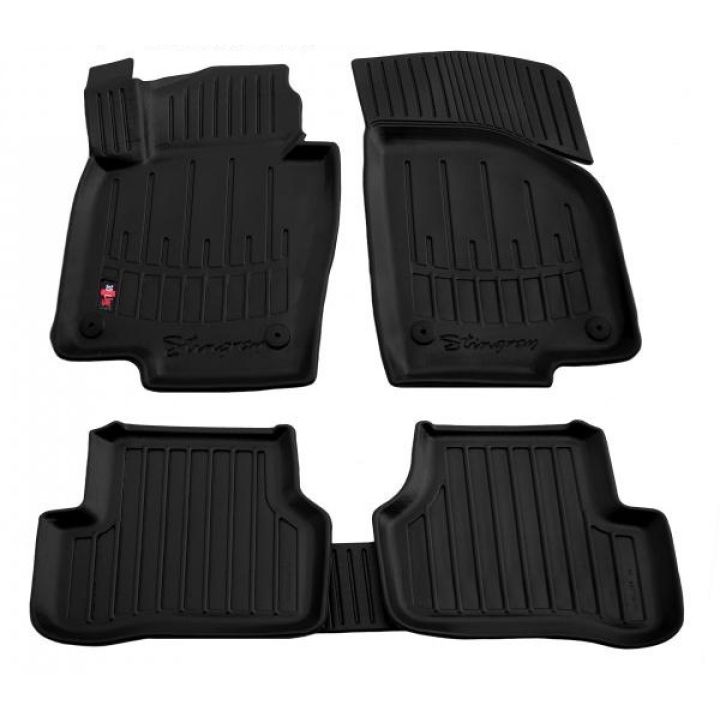 Килимки в салон 3D для Volkswagen Passat B6 / B7 '05-14, поліуретан ТЕП (Stingray)