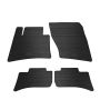 Коврики в салон для Volkswagen Touareg '10-18, резиновые черные (Stingray)