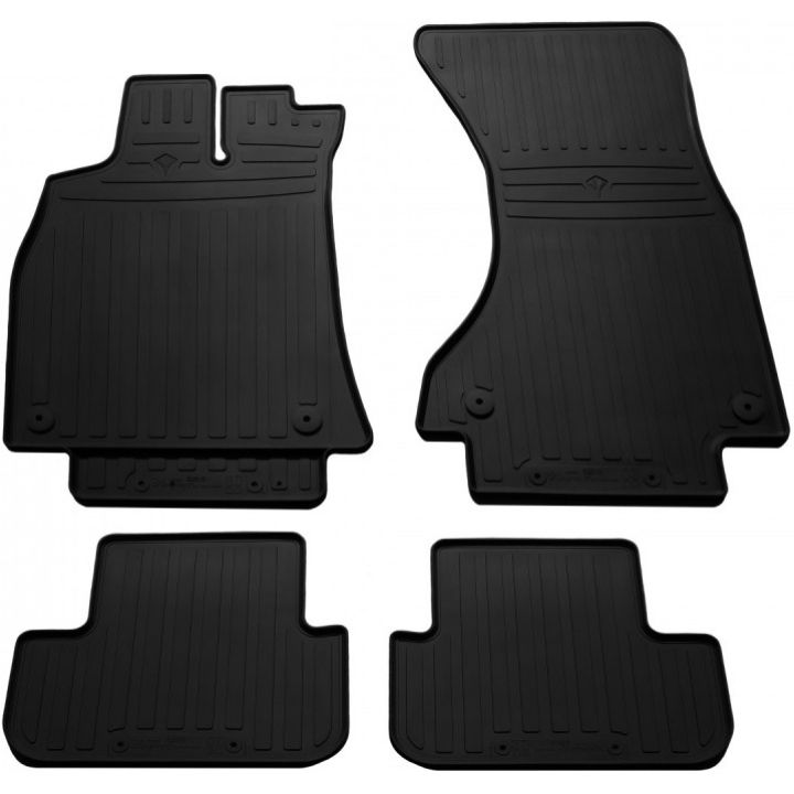 Коврики в салон для Audi A5 '07-16 Sportback, резиновые черные  (Stingray)