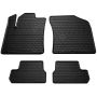 Коврики в салон для Citroen C3 2009-2017, резиновые черные  (Stingray)