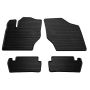 Коврики в салон для Citroen C4 2004-2011, резиновые черные  (Stingray)