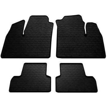 Коврики в салон для Fiat Doblo 2001-2010, резиновые черные  (Stingray)