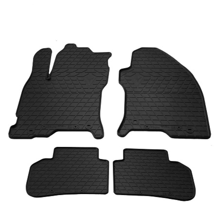Коврики в салон для Ford Mondeo 2000-2007, резиновые черные  (Stingray)