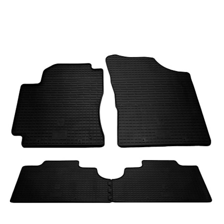 Коврики в салон для Geely CK 2006-, резиновые черные  (Stingray)