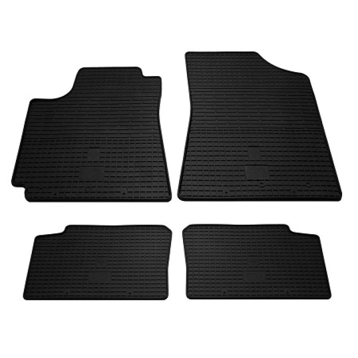 Килимки в салон для Geely Emgrand EC7 '11-, гумові чорні (Stingray)