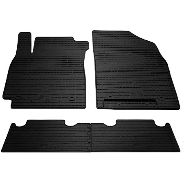 Коврики в салон для Geely Emgrand X7 2013-, резиновые черные  (Stingray)