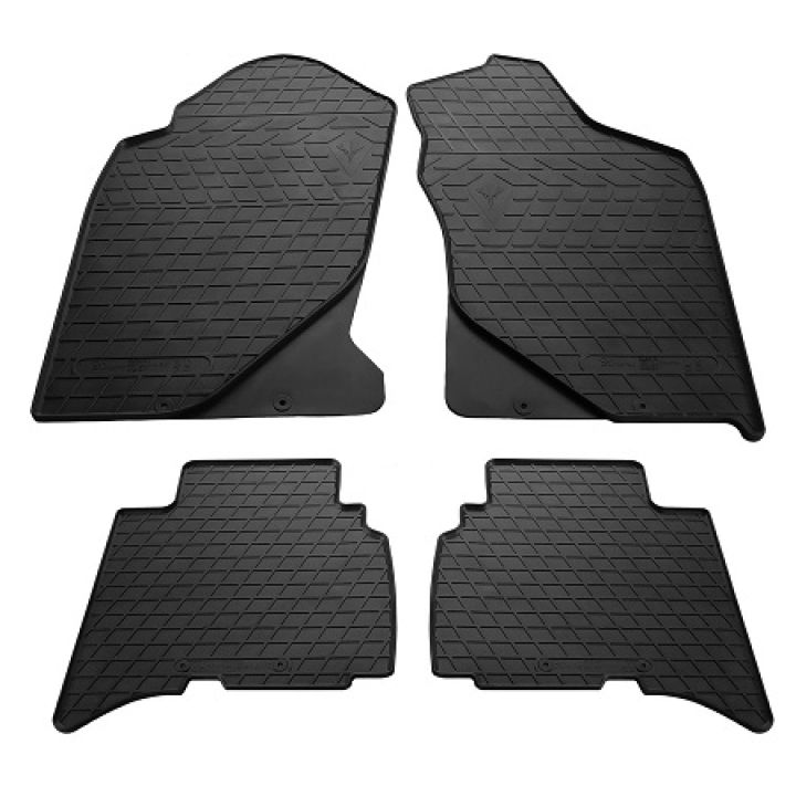 Коврики в салон для Great Wall Haval H5 2011-, резиновые черные  (Stingray)