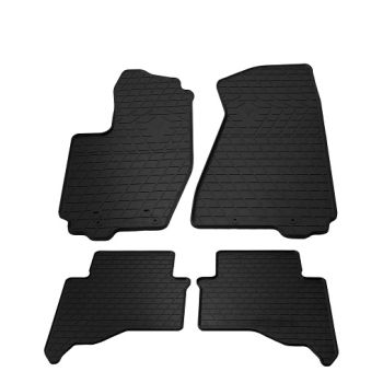 Килимки в салон для Jeep Grand Cherokee 2005-2010, гумові чорні (Stingray)