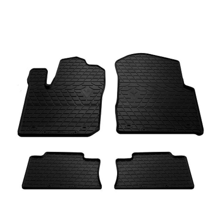 Коврики в салон для Jeep Grand Cherokee 2010-, резиновые черные  (Stingray)