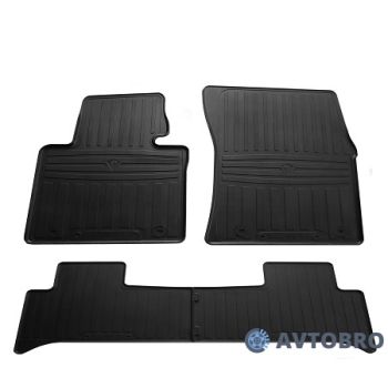 Коврики в салон для Land Rover Range Rover '02-12, резиновые черные (Stingray)