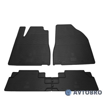 Килимки в салон для Lexus RX '03-08, гумові чорні (Stingray)