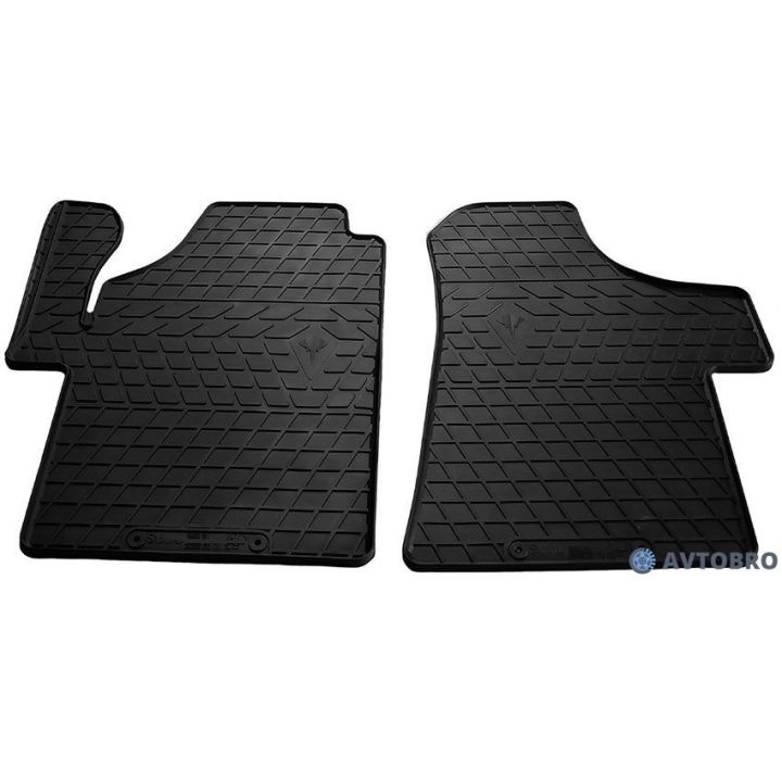 Коврики в салон для Mercedes Vito / Viano '03-13, резиновые черные (Stingray)