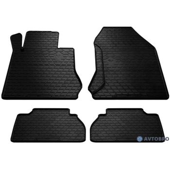 Коврики в салон для Mercedes E-Class W210 '95-02, резиновые черные (Stingray)