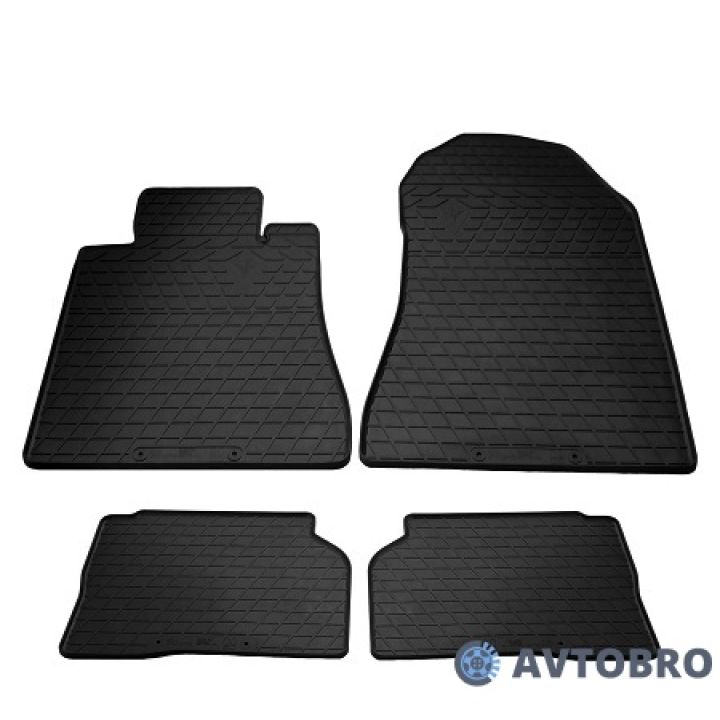 Коврики в салон для Mercedes S-class W140 '91-98, резиновые черные (Stingray)
