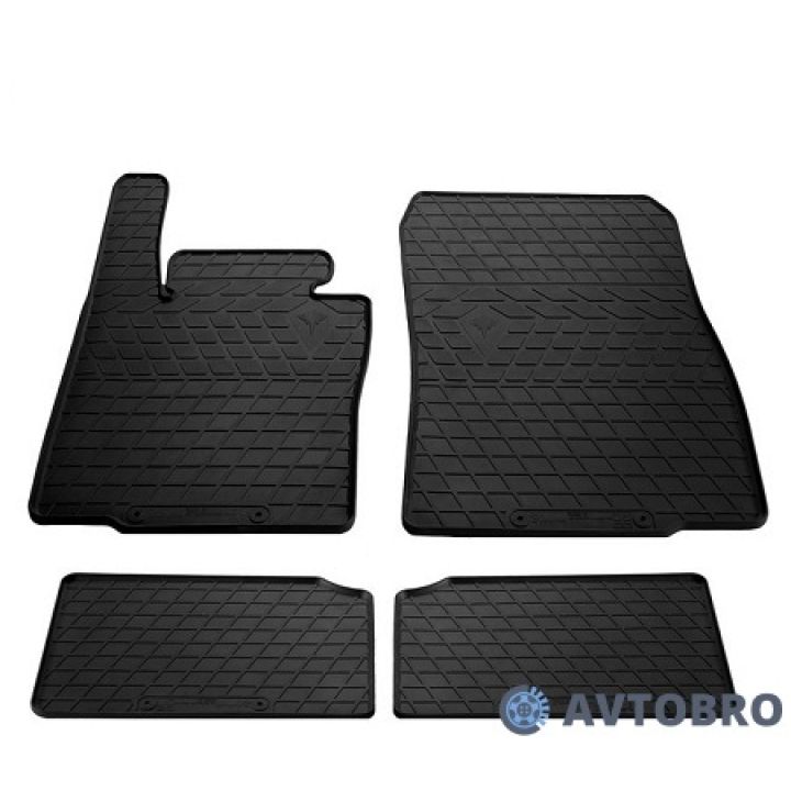 Килимки в салон для Mini Countryman '10-16, гумові чорні (Stingray)