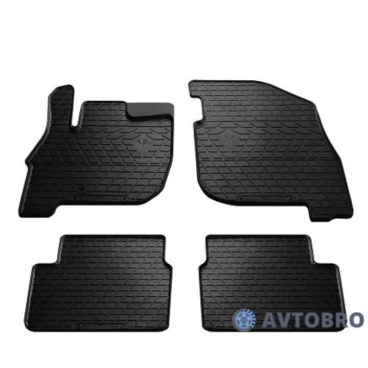 Килимки в салон для Mitsubishi Galant '04-12, гумові чорні (Stingray)
