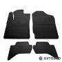 Килимки в салон для Mitsubishi L200 / Triton '05-15, гумові чорні (Stingray)