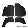 Коврики в салон для Mitsubishi Pajero Sport '98-08, резиновые черные (Stingray)