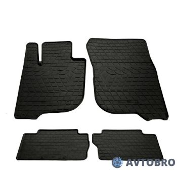 Килимки в салон для Mitsubishi Pajero Sport '16-, гумові чорні (Stingray)