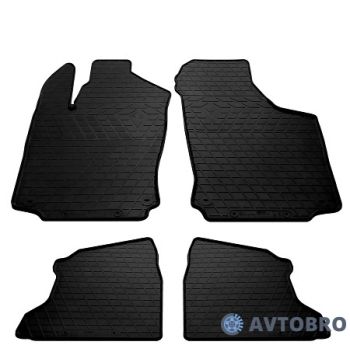 Килимки в салон для Opel Combo '01-12, гумові чорні (Stingray)