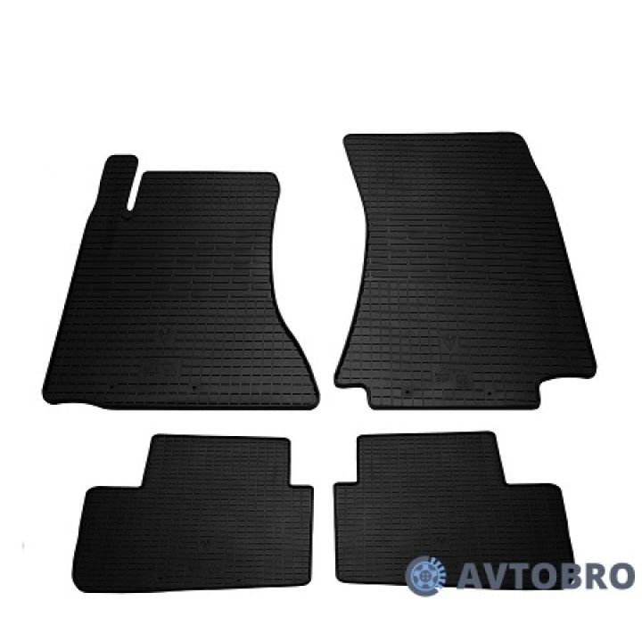 Коврики в салон для Opel Omega B '94-03, резиновые черные (Stingray)