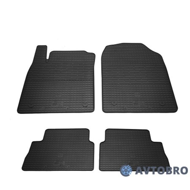 Коврики в салон для Opel Vectra C '02-08, резиновые черные (Stingray)