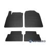 Коврики в салон для Opel Vectra C '02-08, резиновые черные (Stingray)