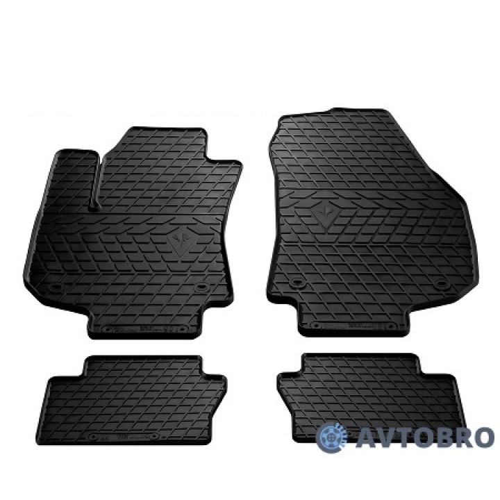 Коврики в салон для Opel Zafira B '05-13, резиновые черные (Stingray)