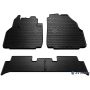Коврики в салон для Renault Scenic '03-08, резиновые черные (Stingray)