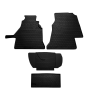 Коврики в салон для Mercedes Sprinter '95-06, 1+1, резиновые черные (Stingray)