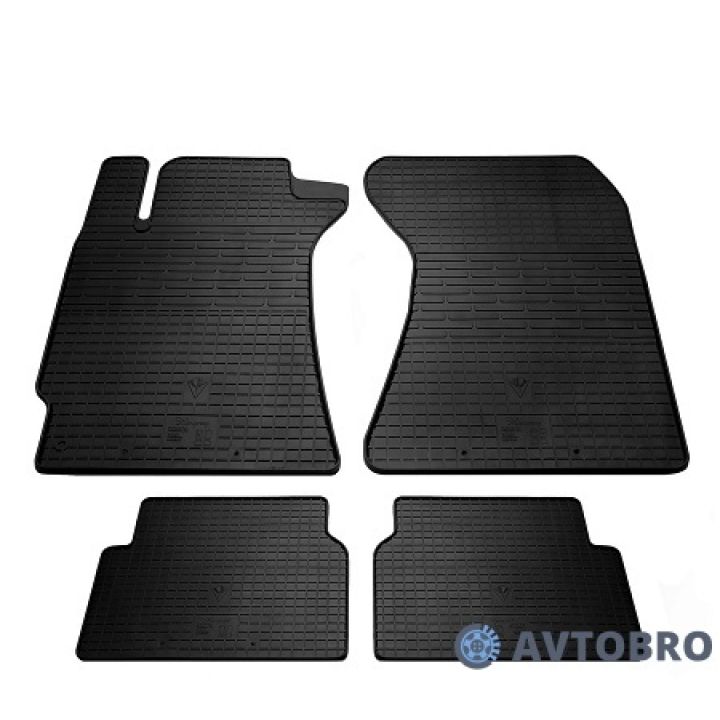 Килимки в салон для Subaru Forester '03-08, гумові чорні (Stingray)