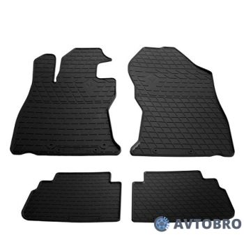 Килимки в салон для Subaru Forester '19-, гумові чорні (Stingray)