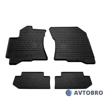 Килимки в салон для Subaru Tribeca '07-14, гумові чорні (Stingray)